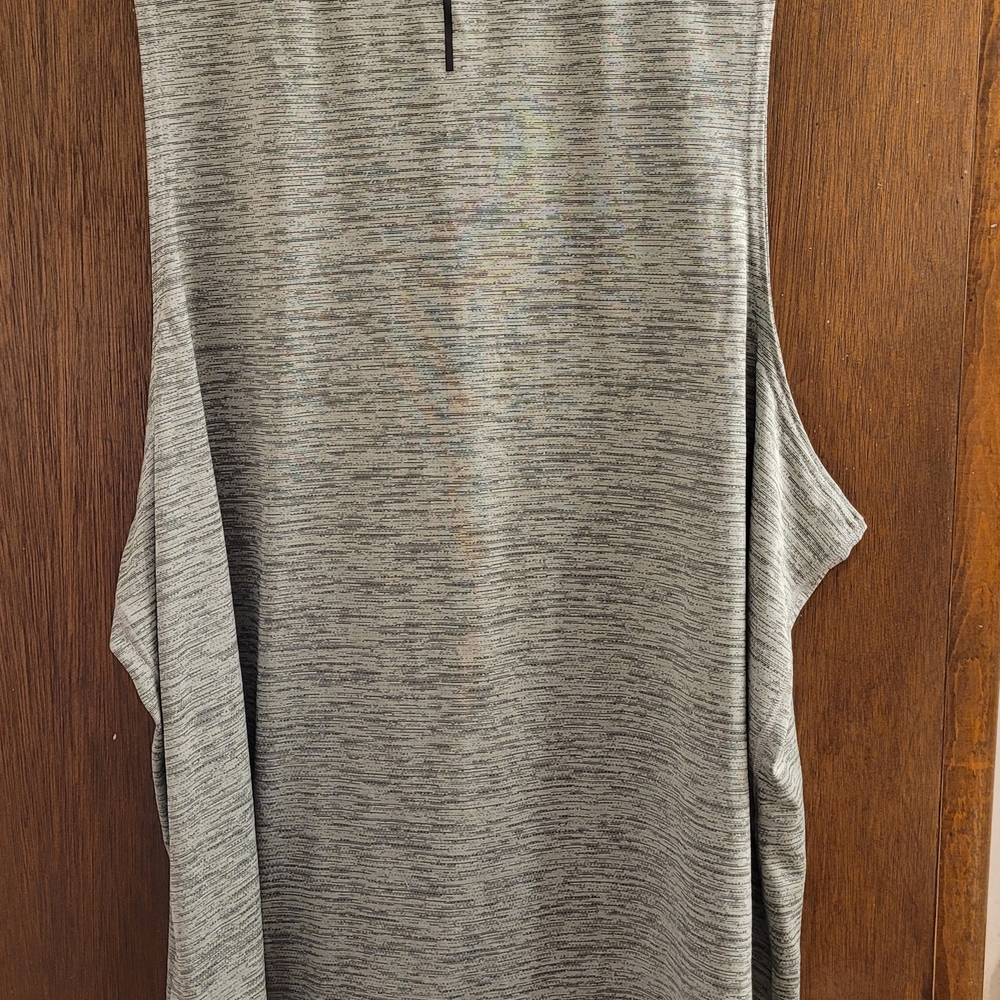 Mens Sleeveless Muscle Tank Everair Quick Dry Breathable 3x Plus Gray/Black NWT - Picture 2 of 5